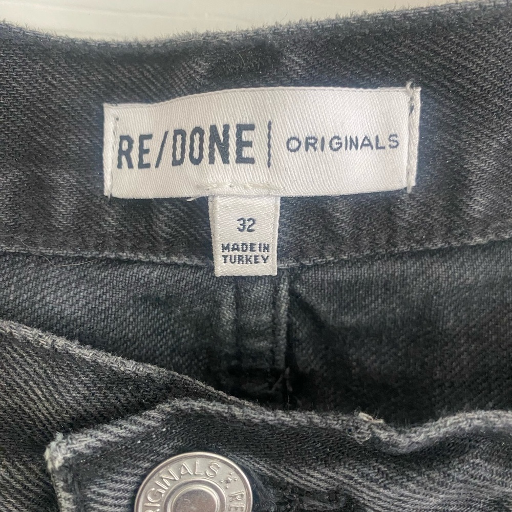 Re/Done black jeans. Size 32. - Picture 2 of 4